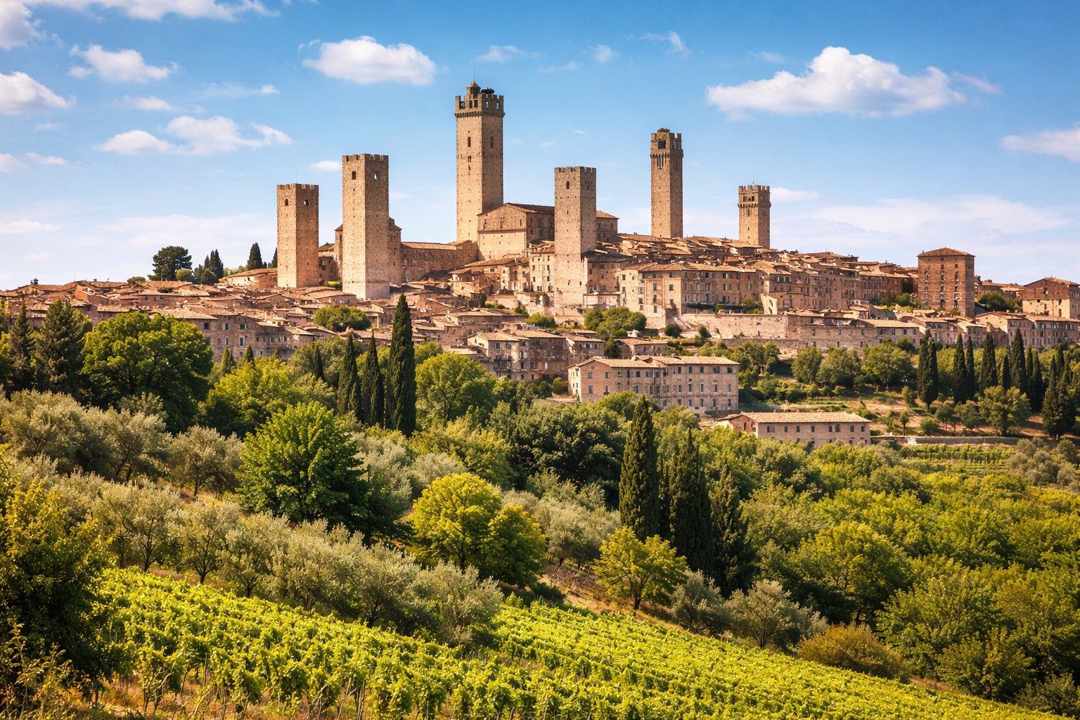 Siena and San Gimignano private tour Tuscany