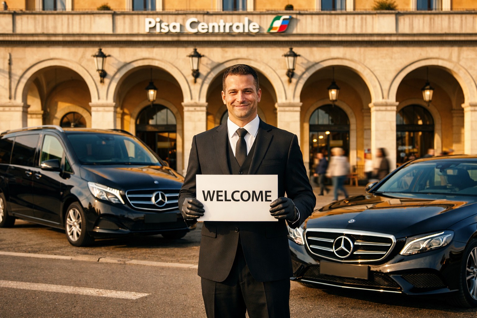 Pisa Centrale — private chauffeur transfer
