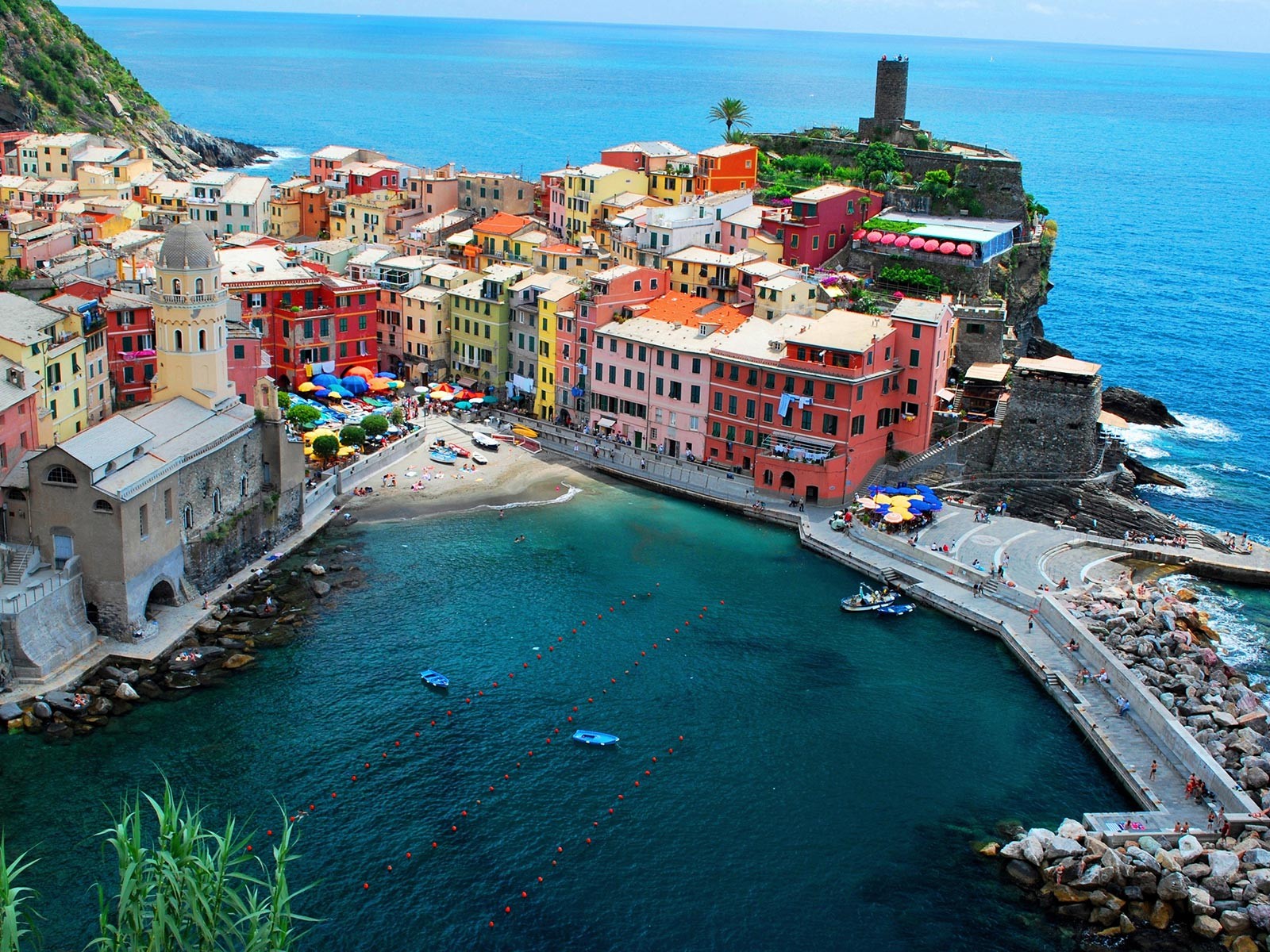 Cinque Terre coastline