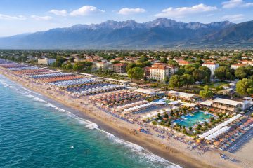 Executive Chauffeur transfer to Forte dei Marmi luxury villas and five-star hotels